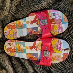 Dr Scholl's limited edition Barbie sandals